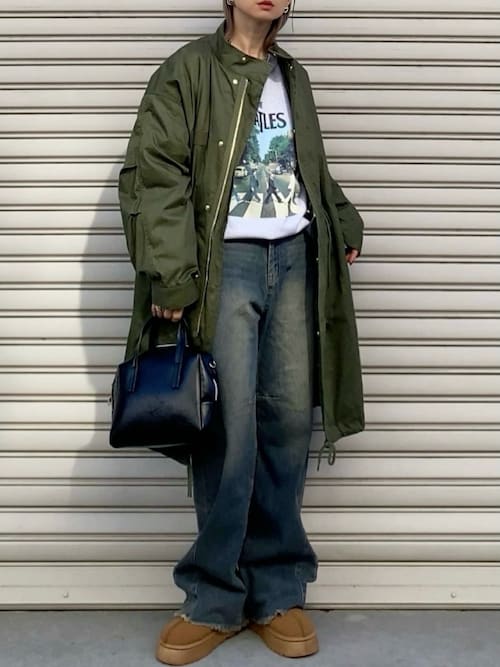 feepur by sayaのジャケット/アウターを使ったコーディネート(ZOZOTOWN