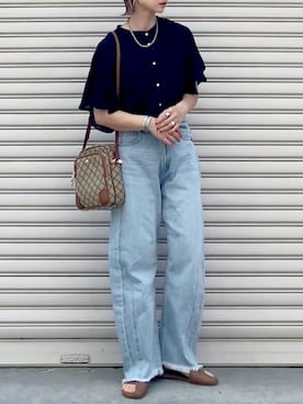 SIZUさん（レディース・156cm）の夏コーディネート