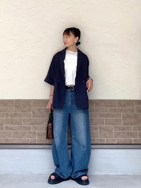 SIZUさん（レディース・156cm）の夏コーディネート