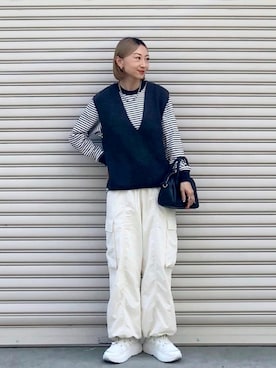 「apres jour mignon（アプレジュールミニョン）のアイテム」を使った、SIZUさん（レディース・156cm）の夏コーディネート