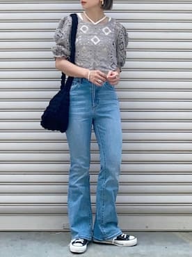 SIZUさん（レディース・156cm）の夏コーディネート