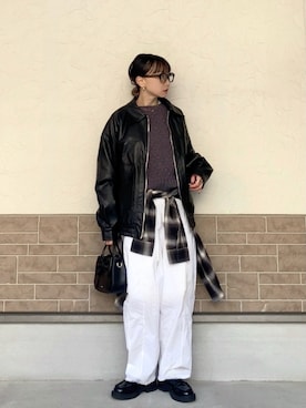 SIZUさん（レディース・156cm）の冬コーディネート