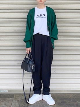 SIZUさんの「T-SHIRT RUE MADAME FEMME JPS」を使ったコーディネート