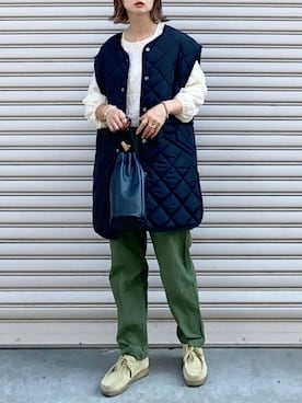 SIZUさんの「BAKER PANTS」を使ったコーディネート