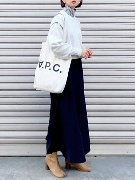 SIZUさん（レディース・156cm）の冬コーディネート