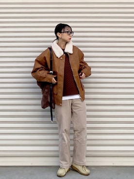 SIZUさん（レディース・156cm）の秋コーディネート