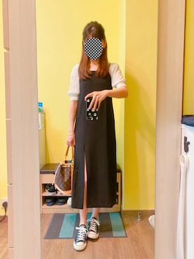 「キャミソールワンピ」｜KOKONEさん（レディース・168cm）の夏コーディネート