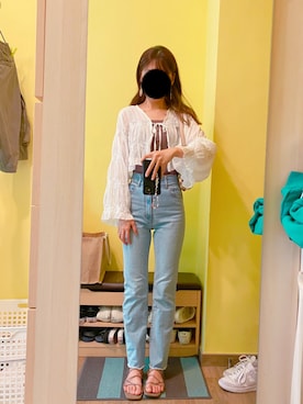 「スリッパ」｜KOKONEさん（レディース・168cm）の秋コーディネート