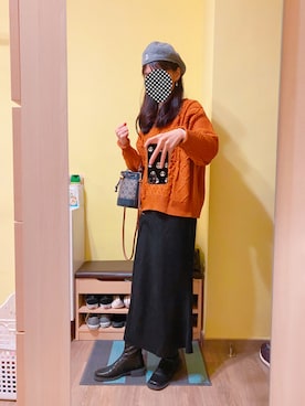 KOKONEさん（レディース・168cm）の冬コーディネート