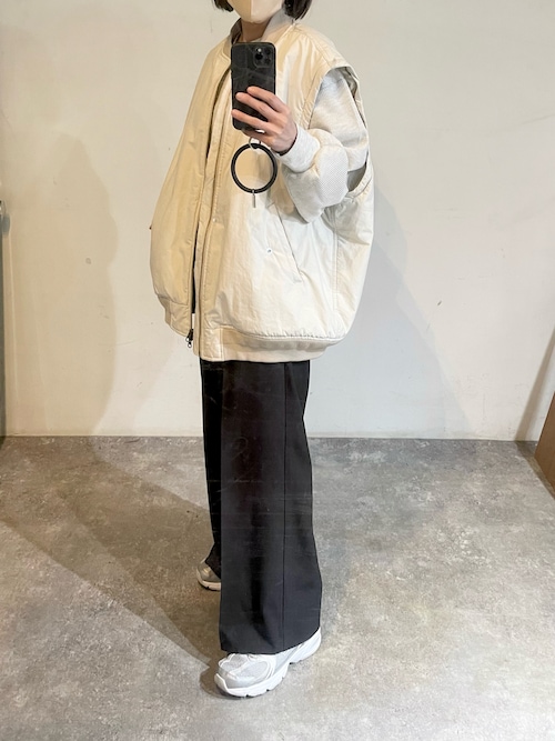 WEB限定】センタープレスタックワイドパンツ（その他パンツ