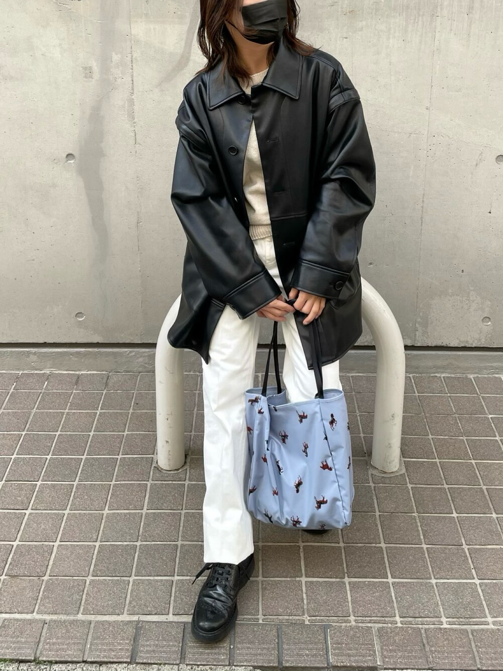MAISON SPECIAL ヴィーガンレザー2WAYブルゾン （25AUTUMN PRE