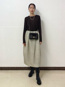 maeさん（レディース・172cm）の夏コーディネート