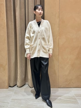 サステナブル】マルチWAYベルテッドミドルカーディガンを使った人気