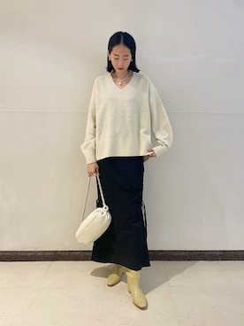 maeさん（レディース・172cm）の秋コーディネート