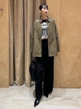 「アイテム（パンプス）」を使った、maeさん（レディース・172cm）の夏コーディネート