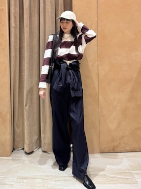 maeさん（レディース・172cm）の春コーディネート