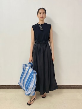 maeさん（レディース・172cm）の夏コーディネート