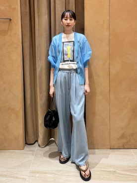 maeさん（レディース・172cm）の春コーディネート