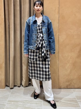 maeさん（レディース・172cm）の冬コーディネート