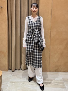 maeさん（レディース・172cm）の冬コーディネート