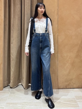 maeさん（レディース・172cm）の春コーディネート