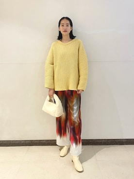 maeさん（レディース・172cm）の秋コーディネート