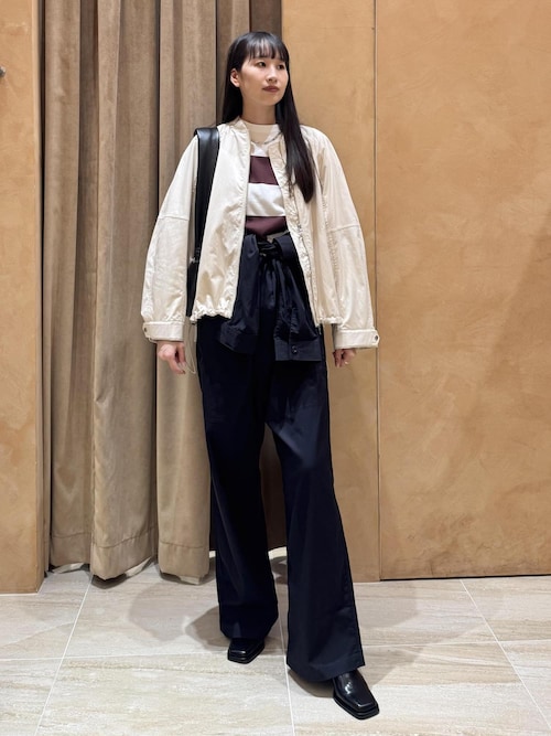PHEENY（フィーニー）】別注 Heavy weight border tucked sleeve（T