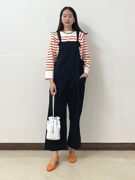 maeさん（レディース・172cm）の春コーディネート
