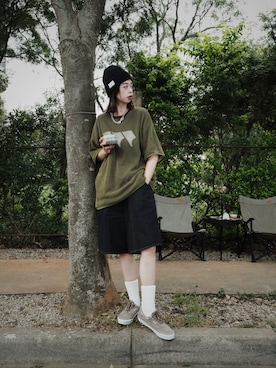 「AES（エーイーエス）のアイテム」を使った、wear_annさん（レディース・170cm）の冬コーディネート