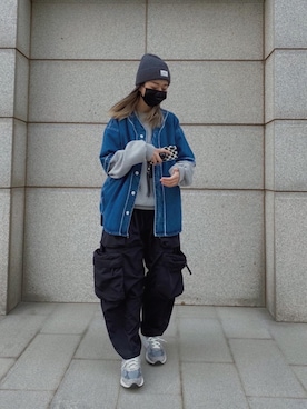 「nb993」｜wear_annさん（レディース・170cm）の冬コーディネート