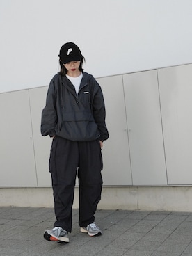 「palace」｜wear_annさん（レディース・170cm）の秋コーディネート