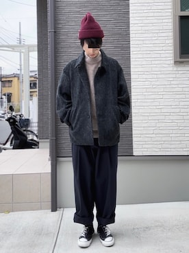 #aki#さん（メンズ・178cm）の冬コーディネート