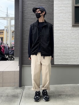 「RAINMAKER（レインメーカー）のアイテム」を使った、#aki#さん（メンズ・178cm）の冬コーディネート