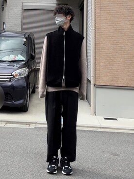 【未使用】VICTIM ヴィクティム /DRIVERS KNIT VEST VICTIM ヴィクティム / DRIVERS KNIT VEST モールニット