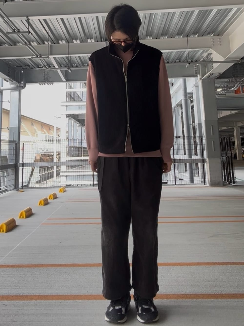 VICTIM ドライバーズニット オリーブ VTM-23-K-106 Mサイズ VICTIM - DRIVERS KNIT / ドライバーズニット / VTM-23-K-106