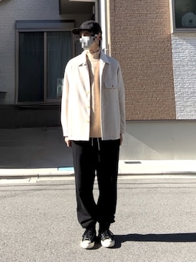 「walenode（ウェルノード）のアイテム」を使った、#aki#さん（メンズ・178cm）の冬コーディネート