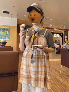 「レースパンツ」｜chiyoさん（レディース・145cm）の夏コーディネート