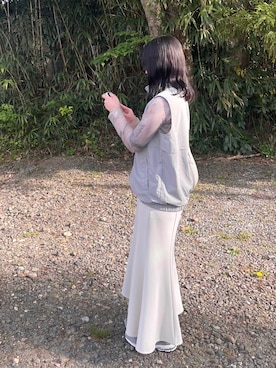 「MARTE（マルテ）のアイテム」を使った、ukaさん（レディース・155cm）の春コーディネート