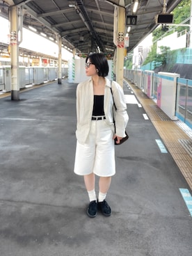「COS（コス）のアイテム」を使った、　　　yoshika ishikawaさん（レディース・156cm）の春コーディネート