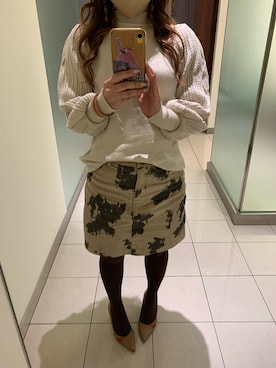 「BEAMS（ビームス）のアイテム（アクセサリー）」を使った、Yuko★さん（レディース・149cm）の秋コーディネート