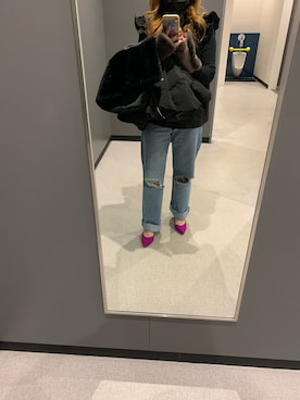 「Daniella&GEMMA（ダニエラアンドジェマ）のアイテム」を使った、Yuko★さん（レディース・149cm）の冬コーディネート
