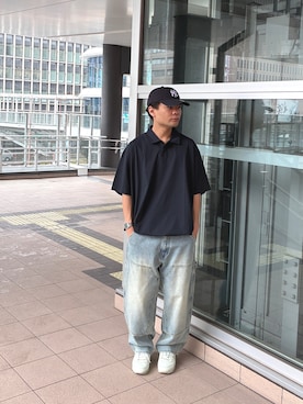 「LOTTO（ロット）のアイテム」を使った、Tommyさん（メンズ・175cm）の春コーディネート