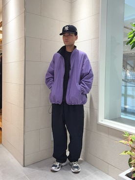 「Wide Dad（ワイドダッド）のアイテム」を使った、Tommyさん（メンズ・175cm）の秋コーディネート