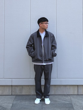「Dickies（ディッキーズ）のアイテム（パンツ）」を使った、Tommyさん（メンズ・175cm）の春コーディネート
