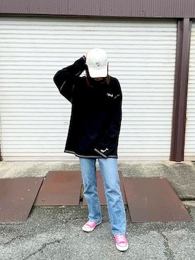 Rさん（レディース・167cm）の春コーディネート