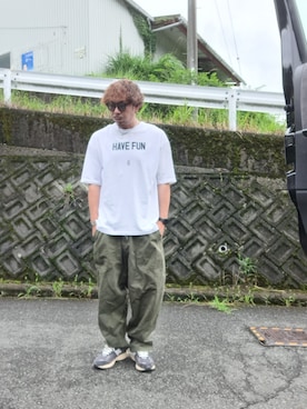 「CANAL JEAN（キャナルジーン）のアイテム」を使った、mightyfly12さん（メンズ・177cm）の夏コーディネート