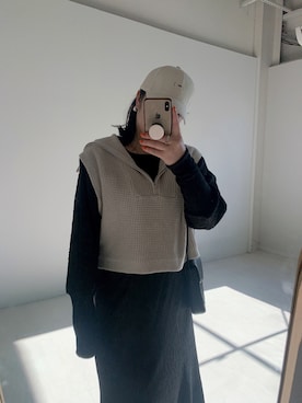 「Bou Jeloud（ブージュルード）のアイテム（スカート）」を使った、Shizuka*さん（レディース・164cm）の春コーディネート