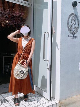 あらいめぐみさん（レディース・154cm）の夏コーディネート