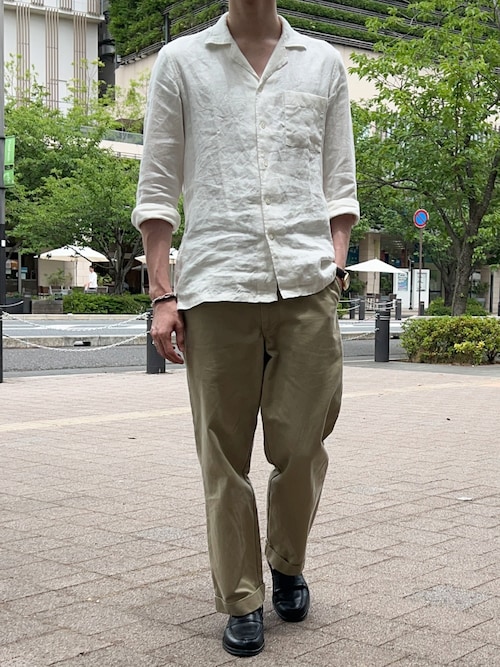 AUBERGE LV CHINOS スビンコットン チノパンツ AUBERGE＞温故知新なユニークチノ｜ビームス ライフ 横浜｜BEAMS
