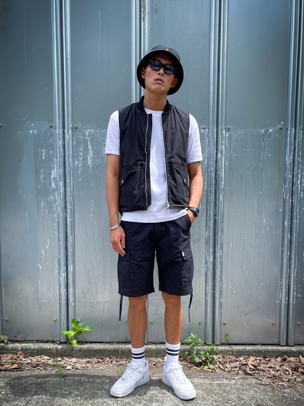 CRIMIE スカル刺繍ベストジレクライミー黒ルード系 CRIMIE スカル刺繍ベストジレクライミー黒ルード系